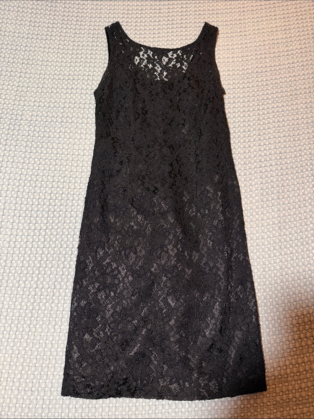 Carole Little Black Lace Midi Dress